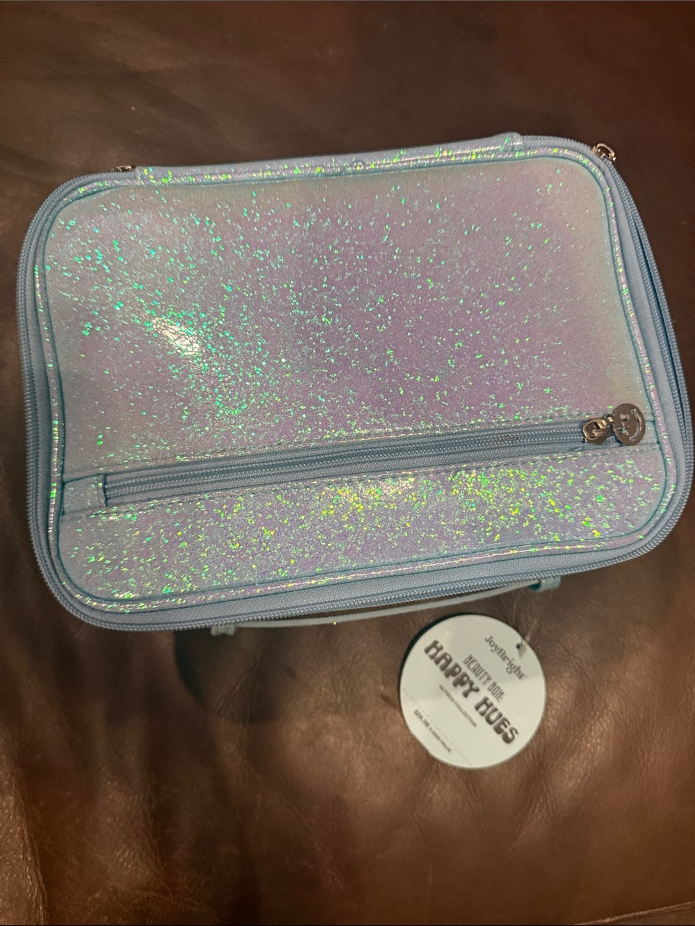 JoyBright Beauty Box: Happy Hues Makeup Bag full of products